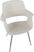 Lafanette III Cream Arm Chair, Set of 2