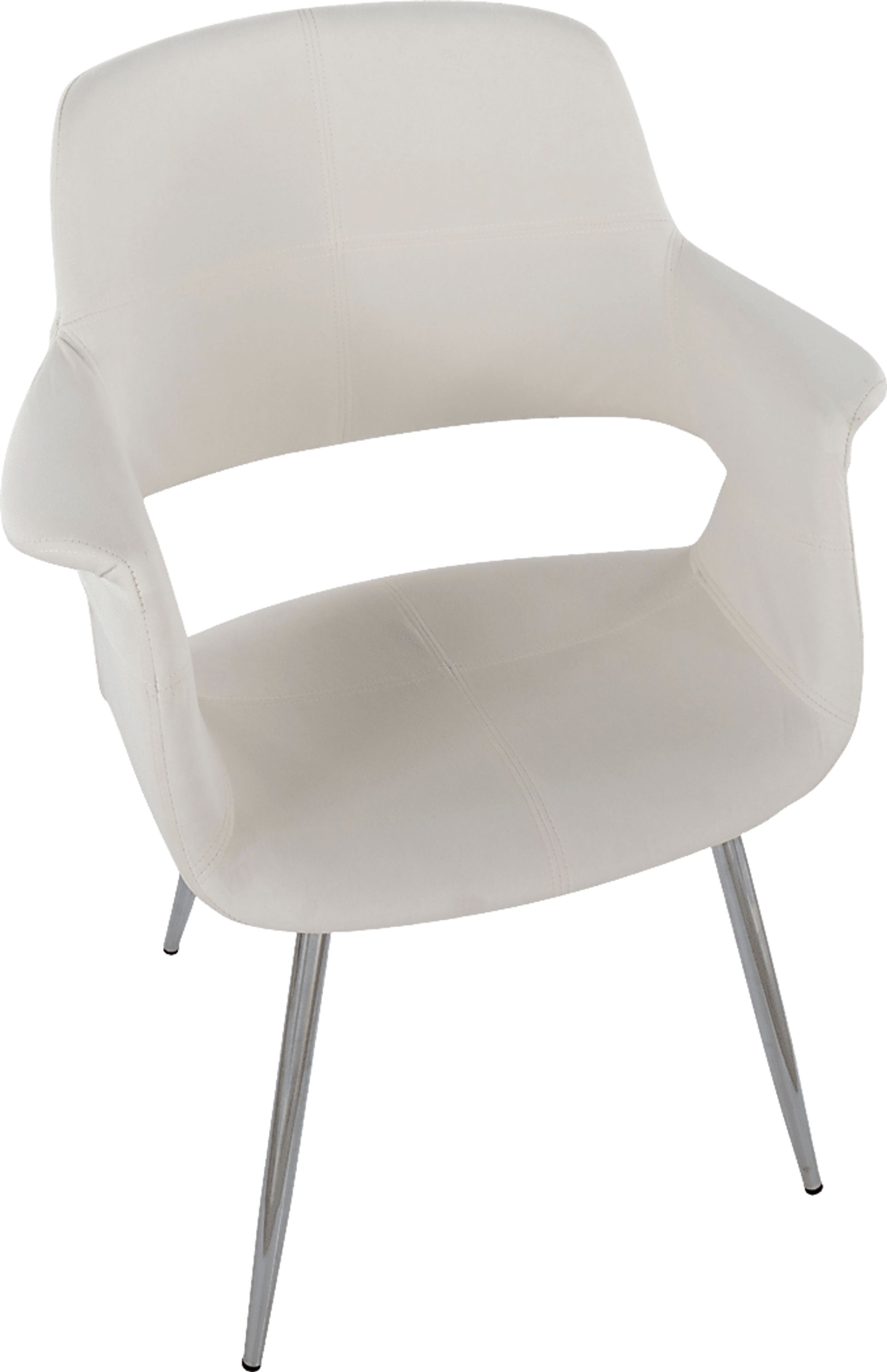 Lafanette III Cream Arm Chair, Set of 2 - Image 9
