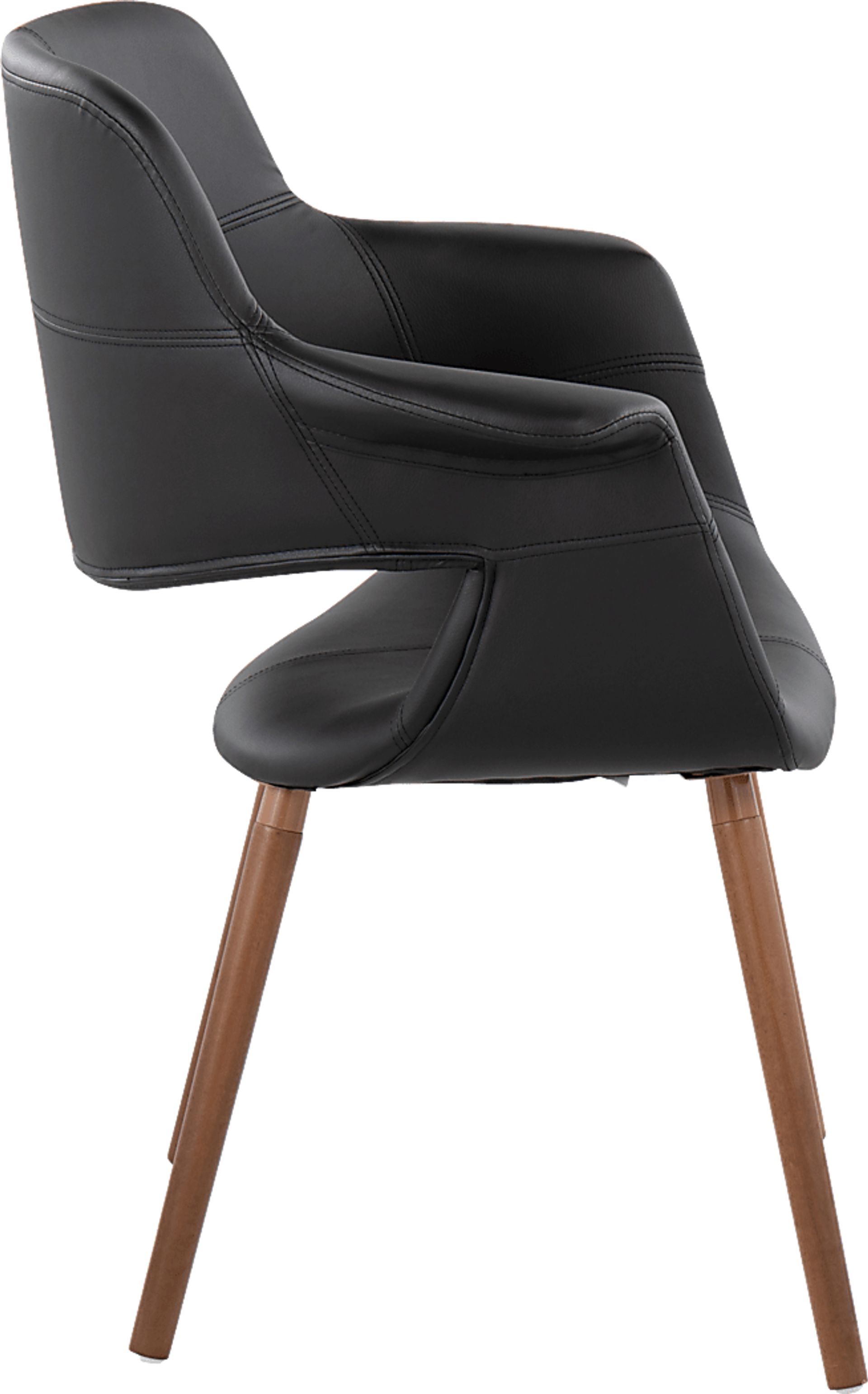 Lafanette IV Black Arm Chair, Set of 2 - Image 4