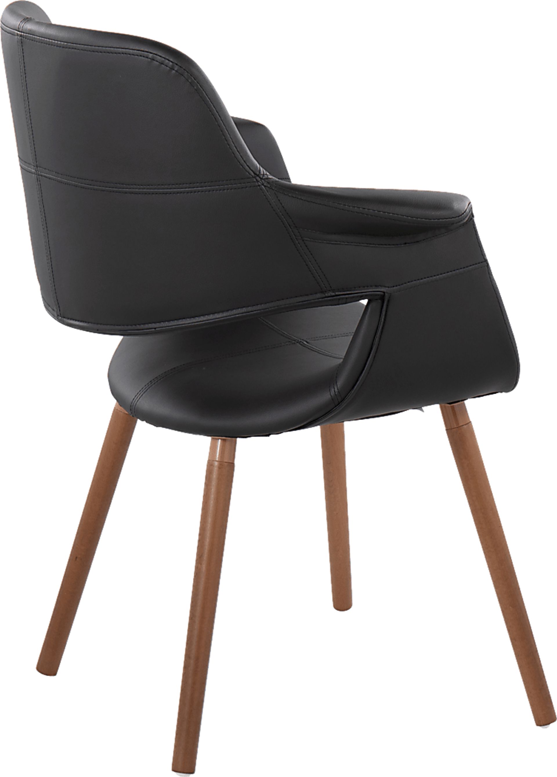 Lafanette IV Black Arm Chair, Set of 2 - Image 5