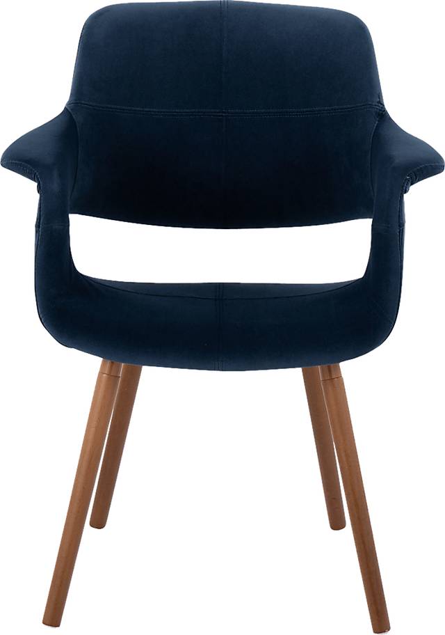 Lafanette IV Blue Arm Chair, Set of 2 - Thumbnail - Image 7