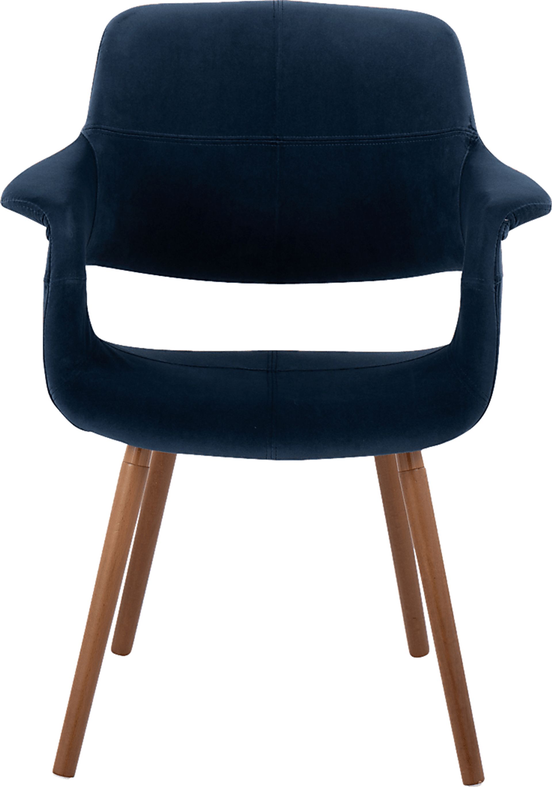 Lafanette IV Blue Arm Chair, Set of 2 - Image 7