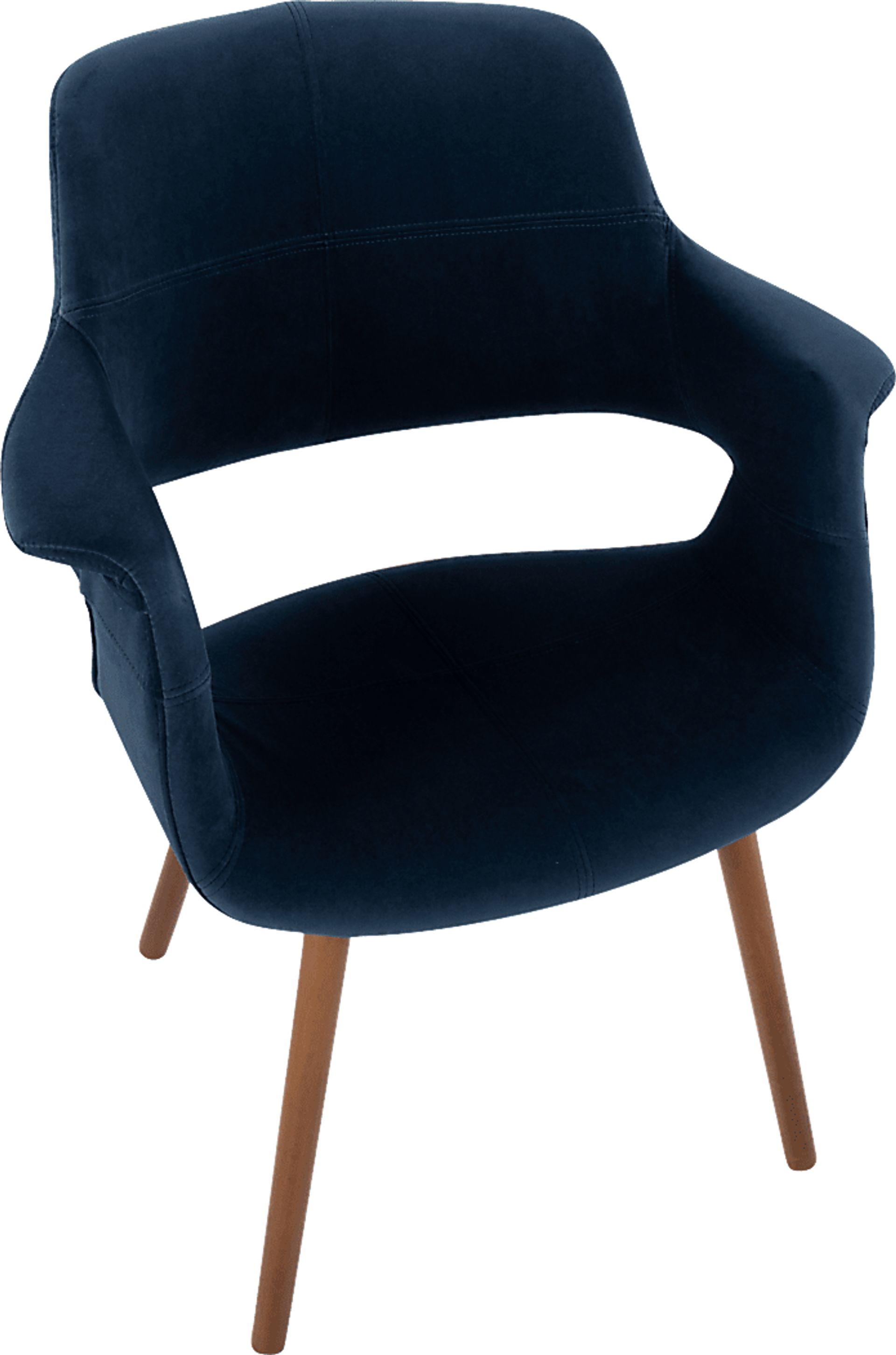 Lafanette IV Blue Arm Chair, Set of 2 - Image 8