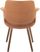 Lafanette IV Camel Arm Chair, Set of 2