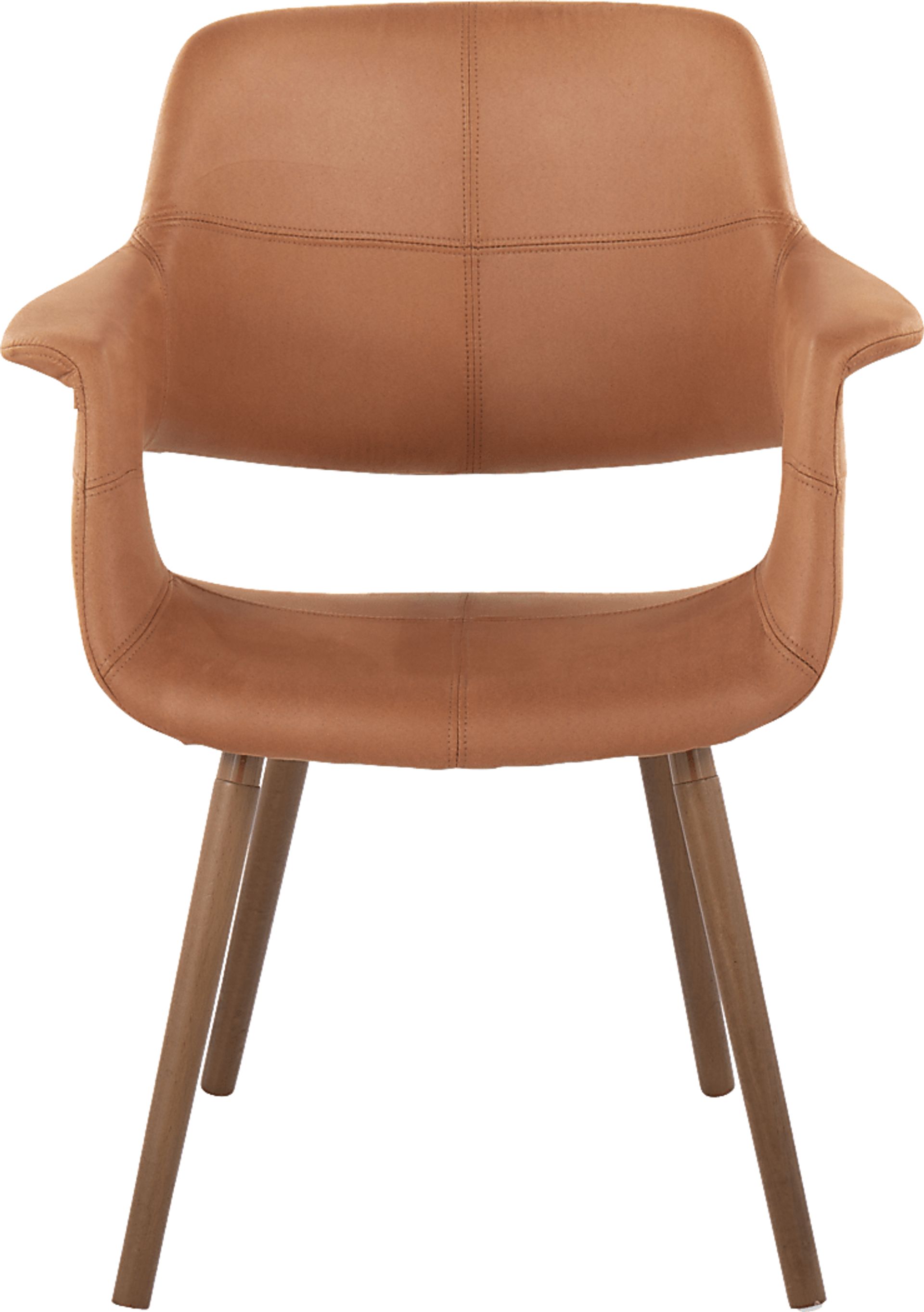 Lafanette IV Camel Arm Chair, Set of 2 - Image 6