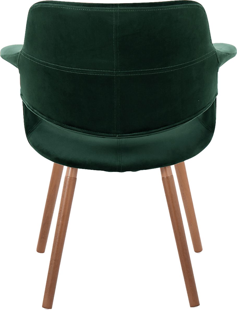 Lafanette IV Green Arm Chair, Set of 2