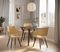 Lafanette IV Yellow Arm Chair, Set of 2