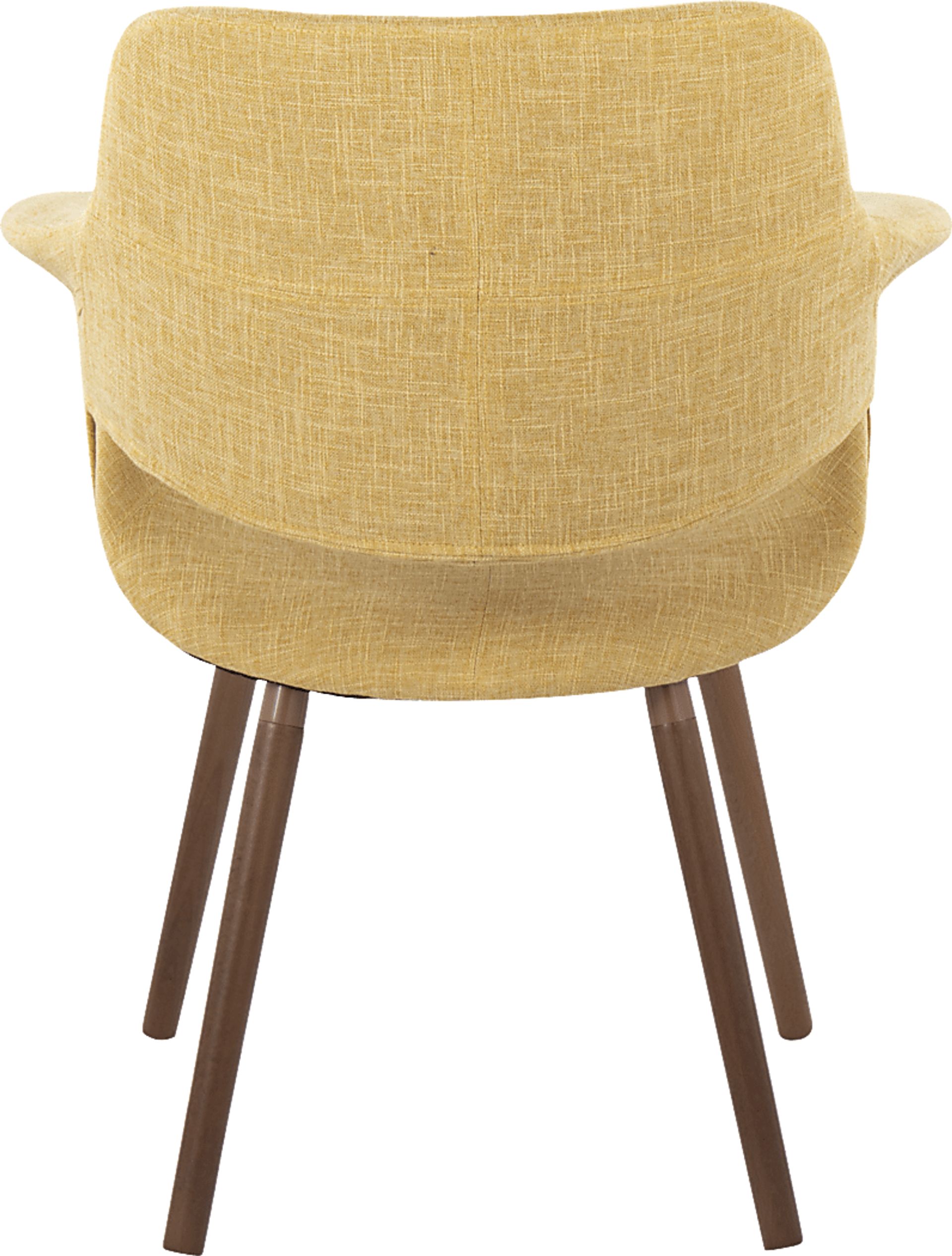 Lafanette IV Yellow Arm Chair, Set of 2 - Image 7