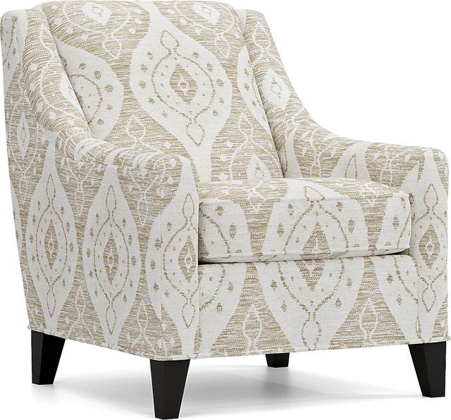 Shelton Ivory Accent Chair - Thumbnail - Image 1