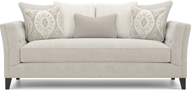 Shelton Ivory Apartment Sofa - Thumbnail - Image 1