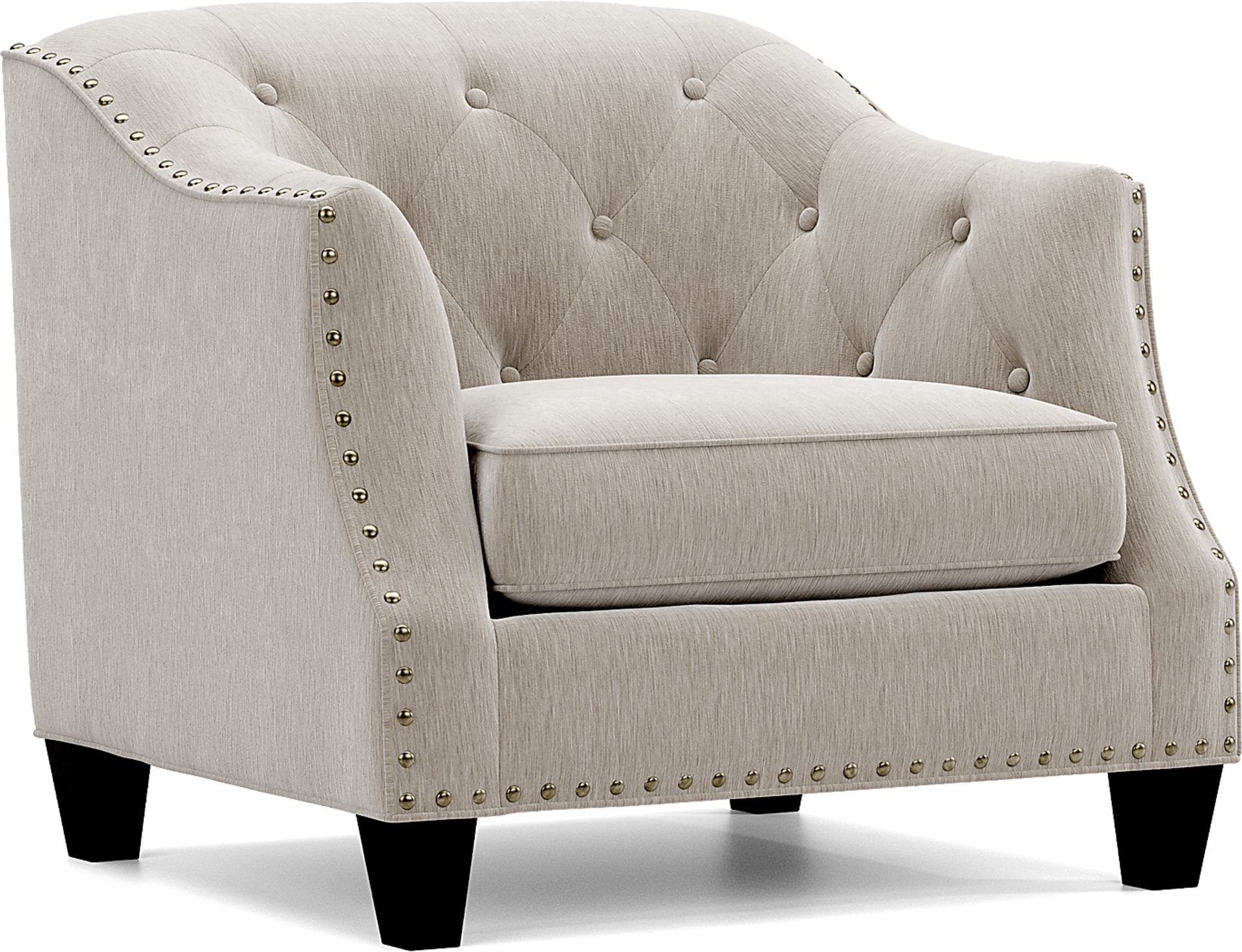 Shelton Platinum Accent Chair - Image 1