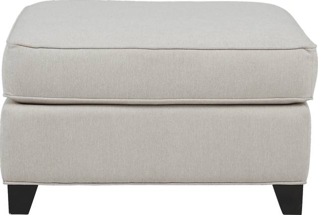Lafayette Square Beige Ottoman - Thumbnail - Image 2