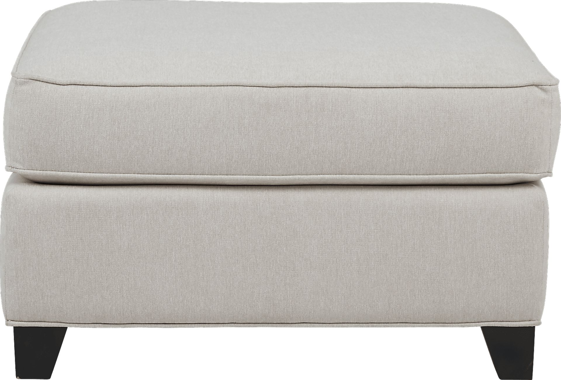 Lafayette Square Beige Ottoman - Image 2