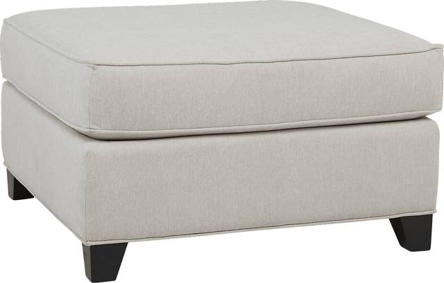 Lafayette Square Beige Ottoman - Thumbnail - Image 1