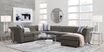 Lafayette Square Gray 6 Pc Sectional