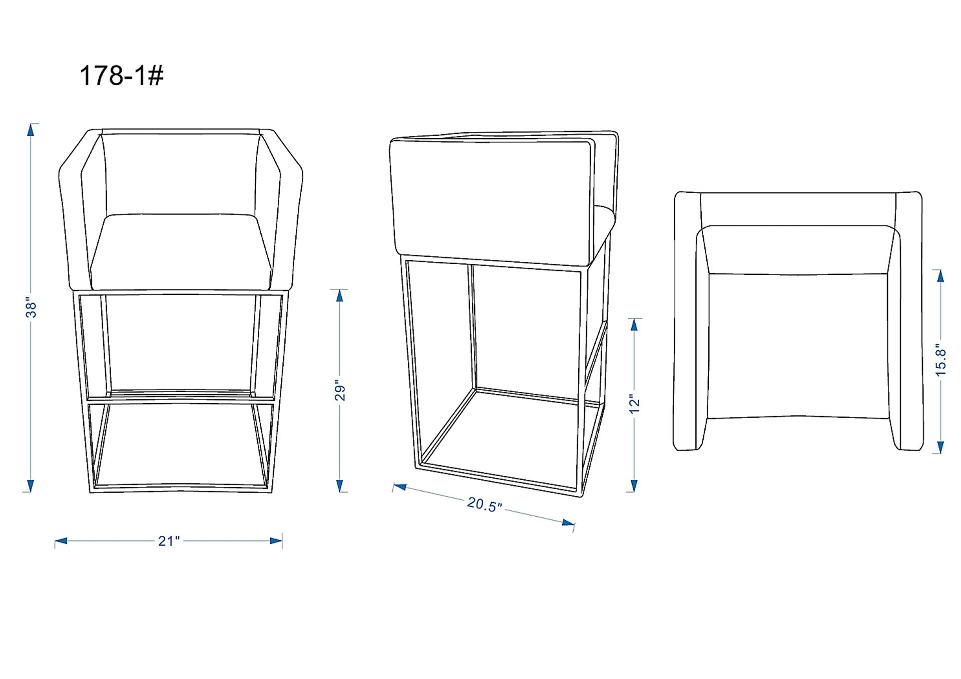 Lafbery Beige Barstool - Image 7