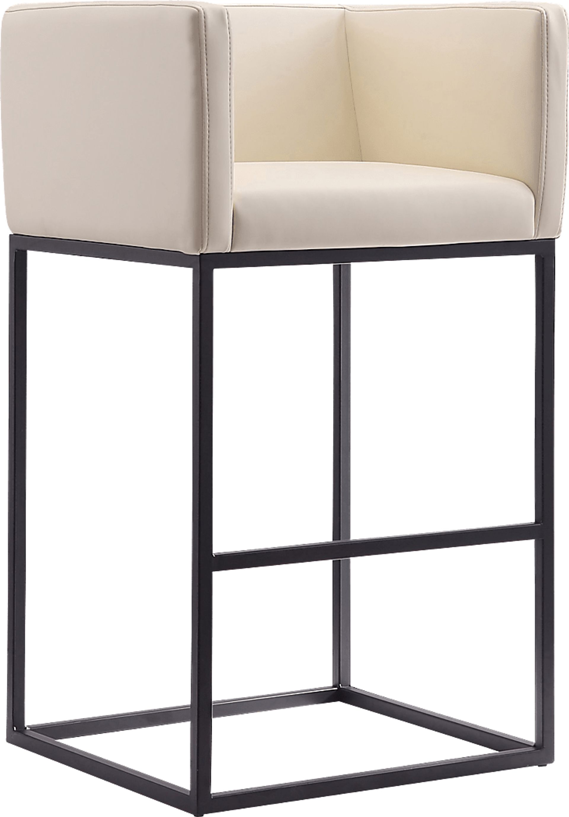 Lafbery Beige Barstool - Image 1