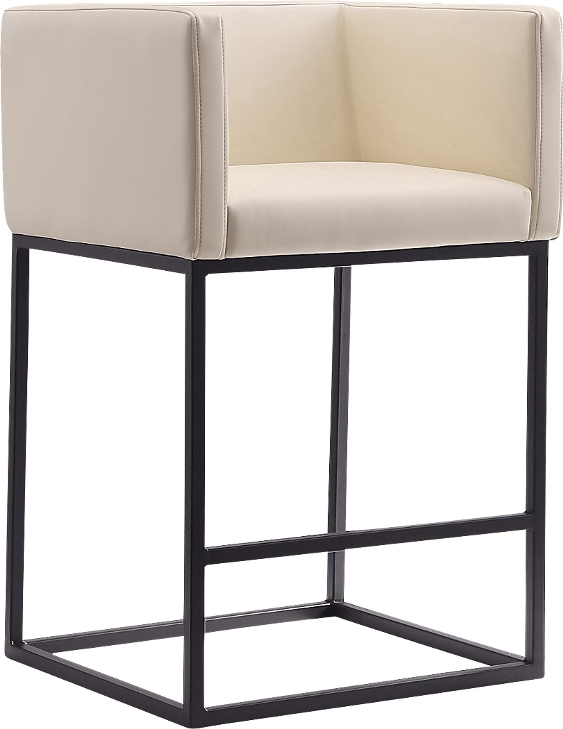 Lafbery Beige Counter Height Stool - Image 1