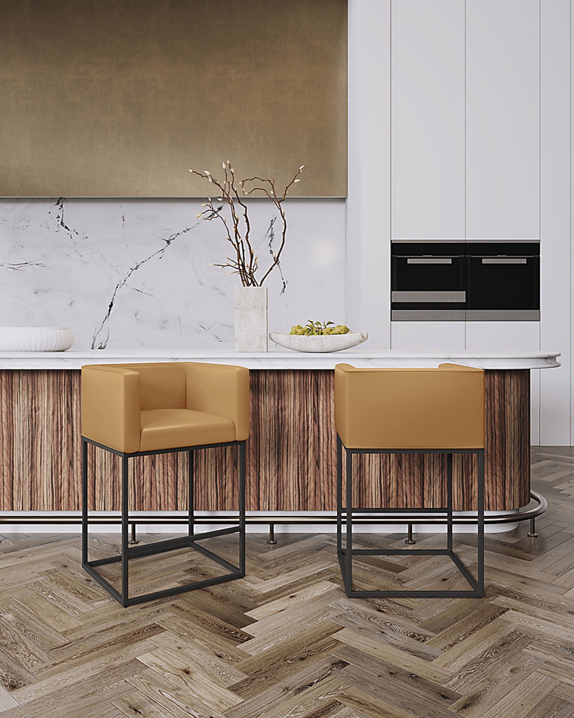 Lafbery Clay Counter Height Stool - Image 2