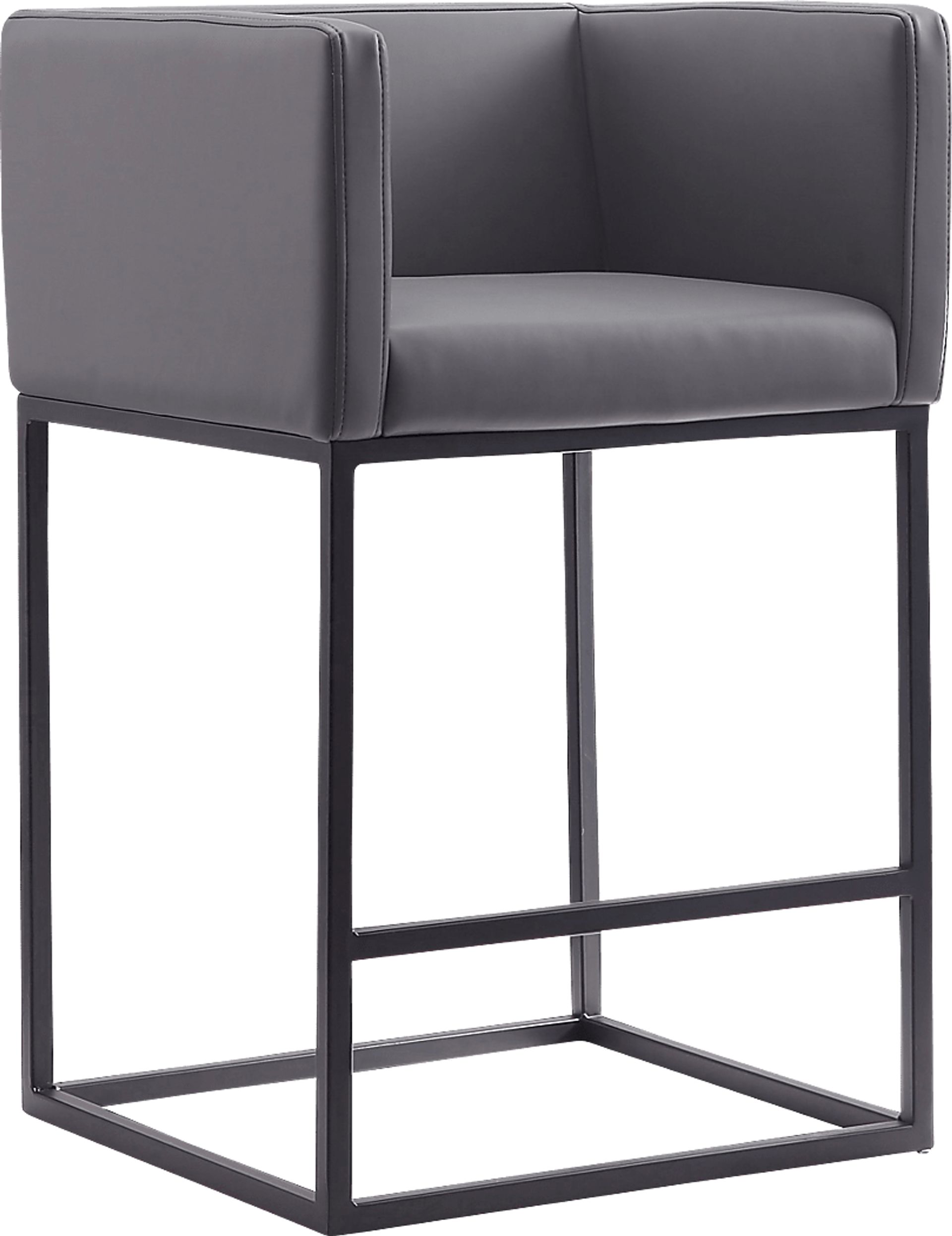 Lafbery Gray Counter Height Stool - Image 1