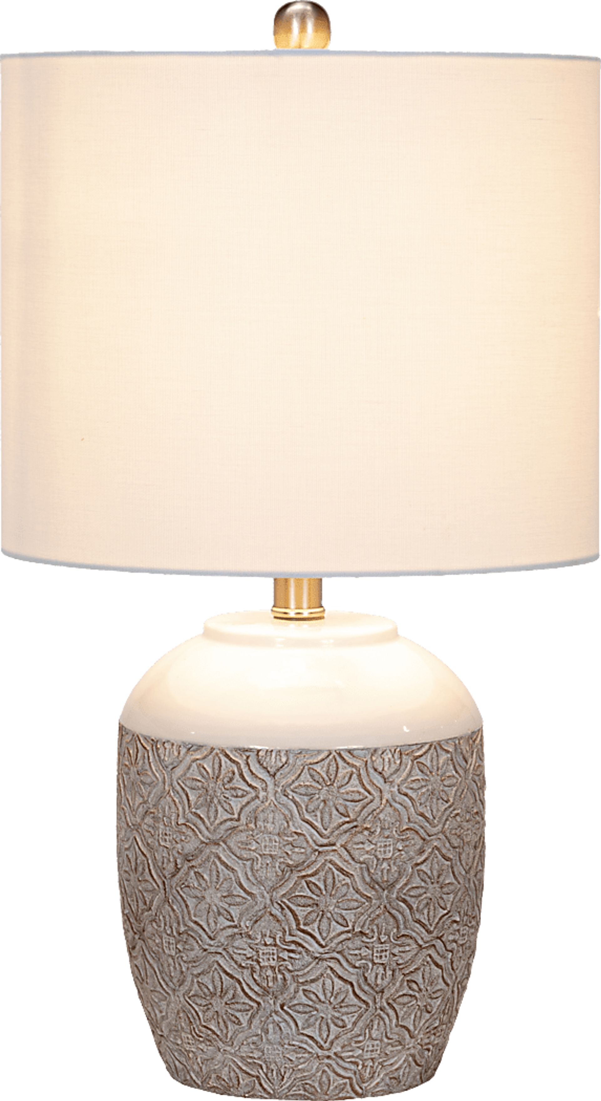 Lafferty Island Beige Lamp - Image 3