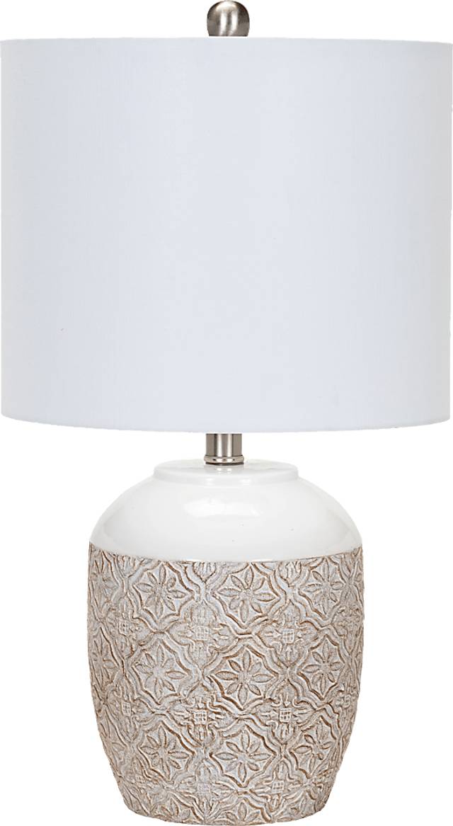 Lafferty Island Beige Lamp - Thumbnail - Image 1