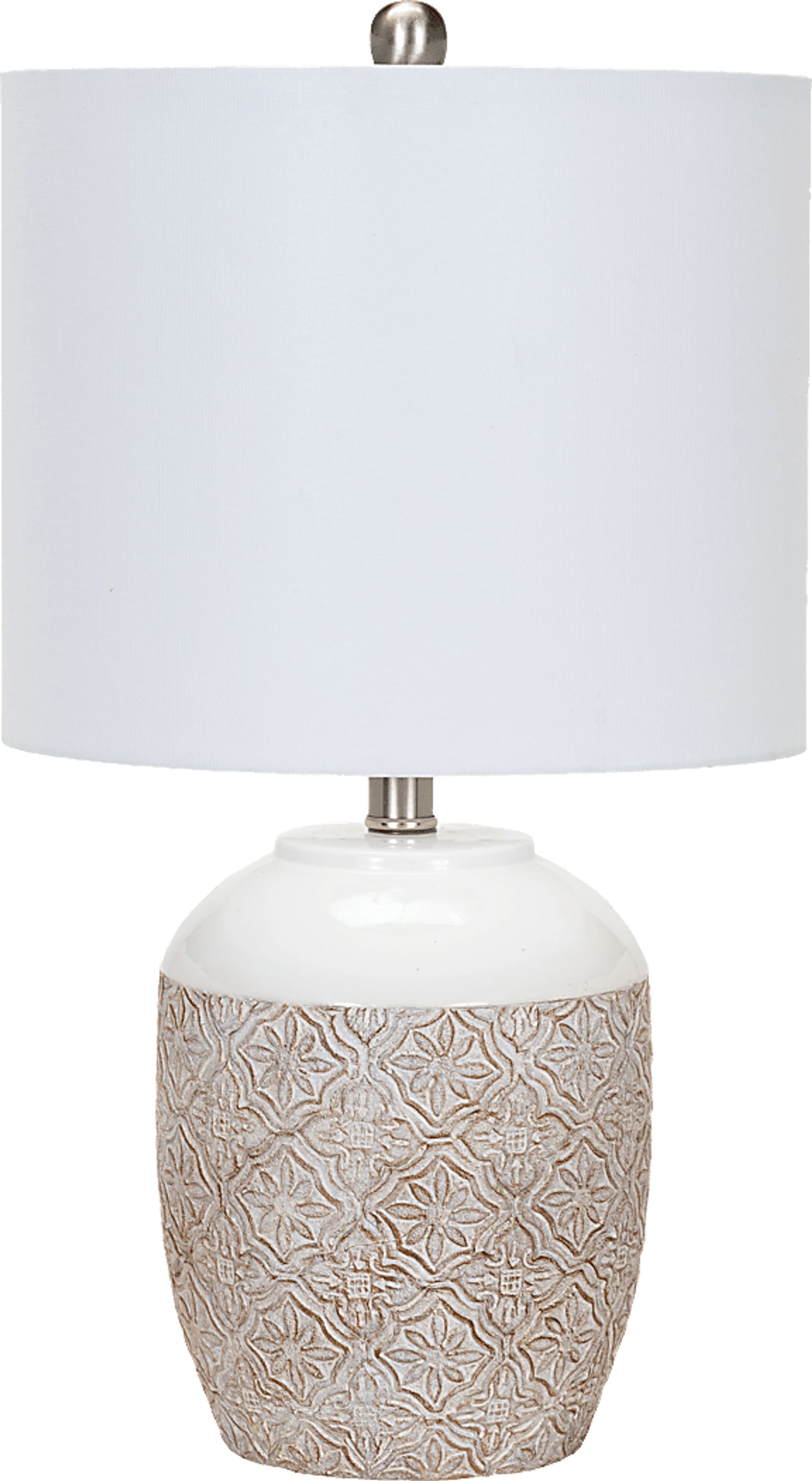 Lafferty Island Beige Lamp - Image 1