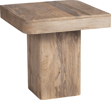 Lafinca Light Brown End Table