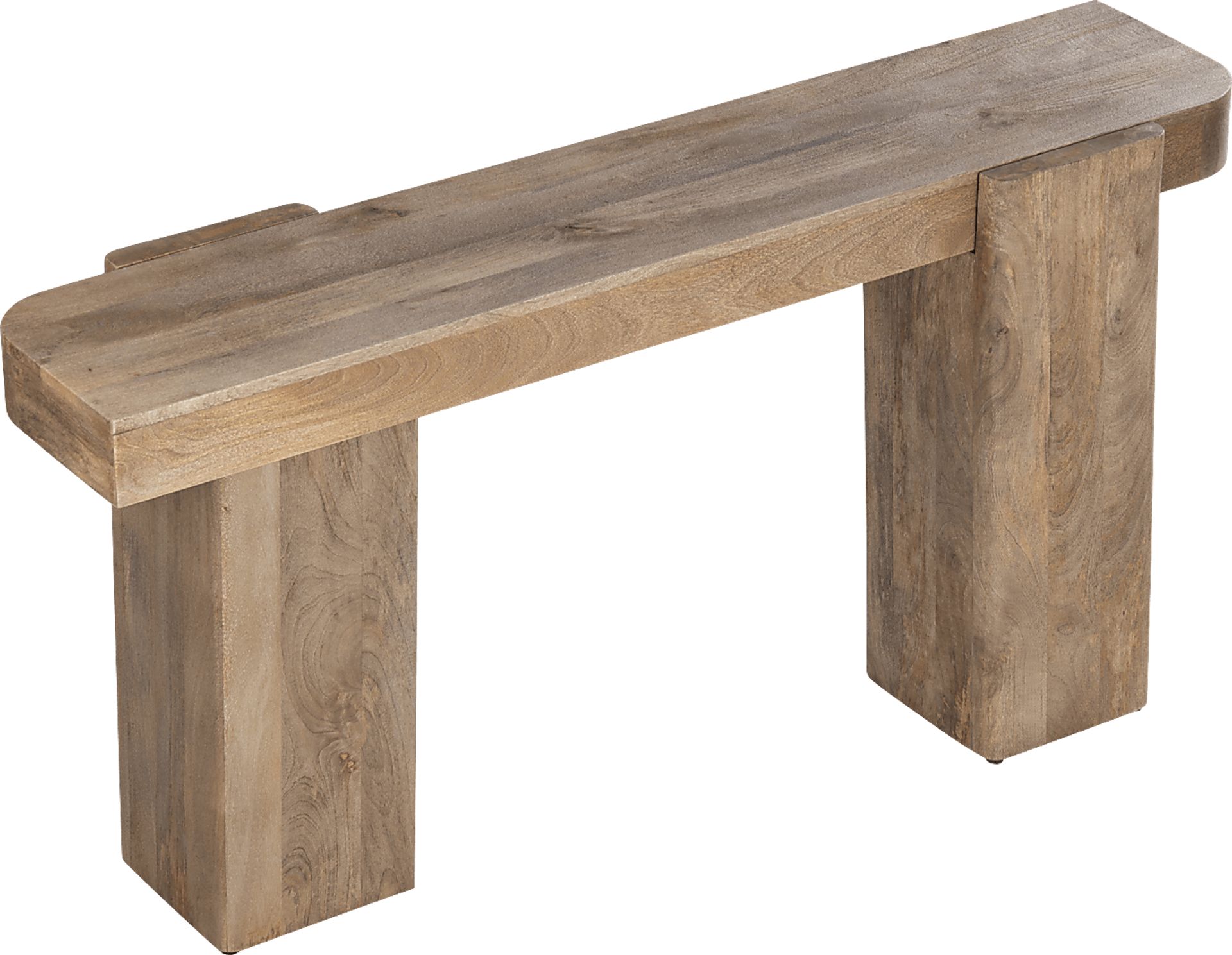 Lafinca Light Brown Sofa Table - Image 3