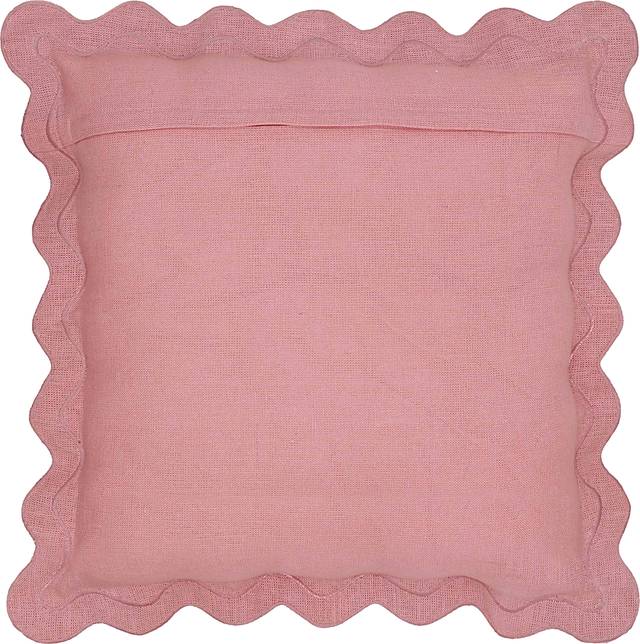 Lafora Pink and Terracotta Accent Pillow - Thumbnail - Image 3