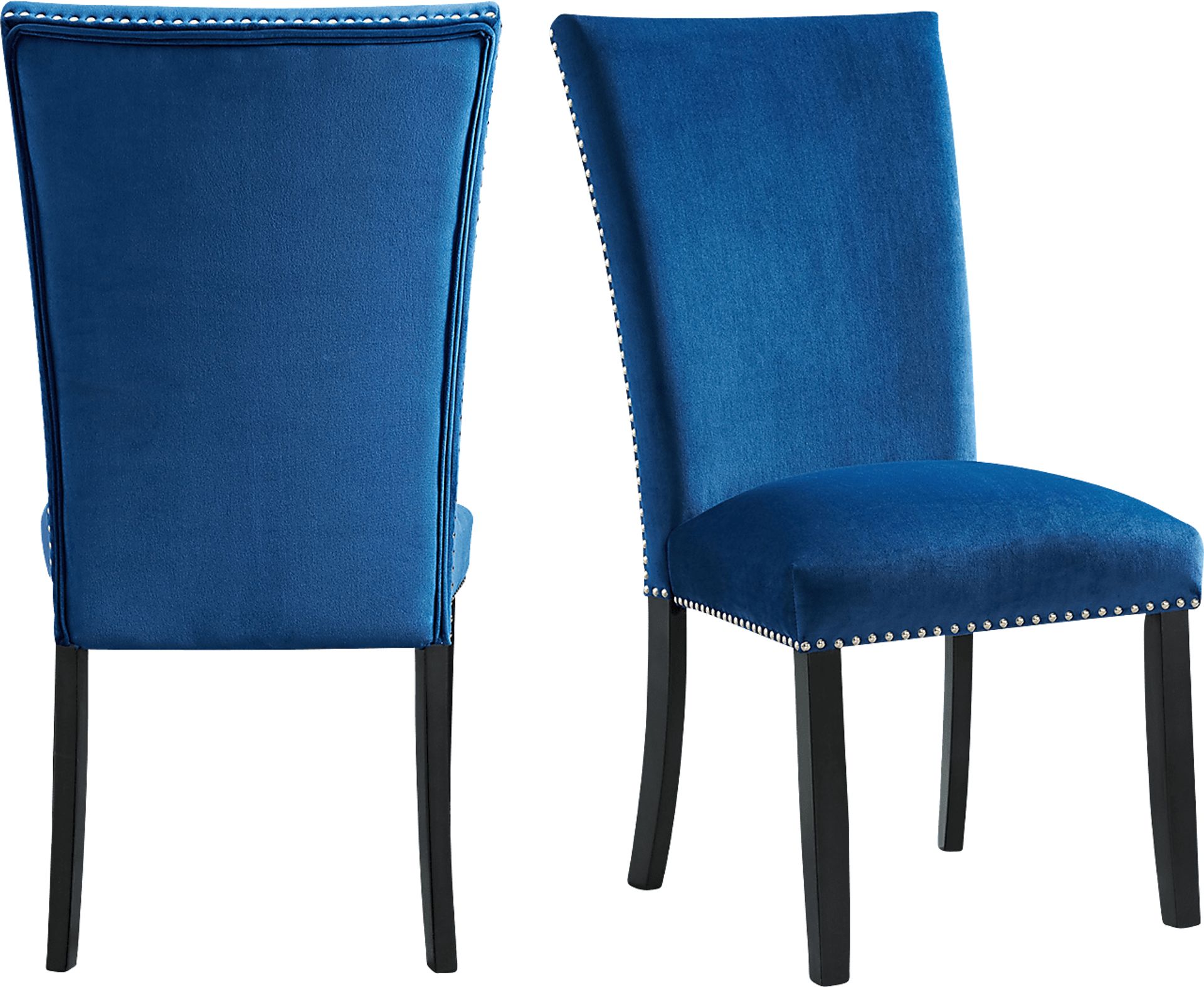 Lafortune Blue Side Chair Set - Image 1