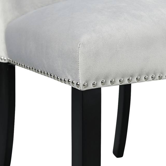 Lafortune Gray Side Chair Set - Thumbnail - Image 8