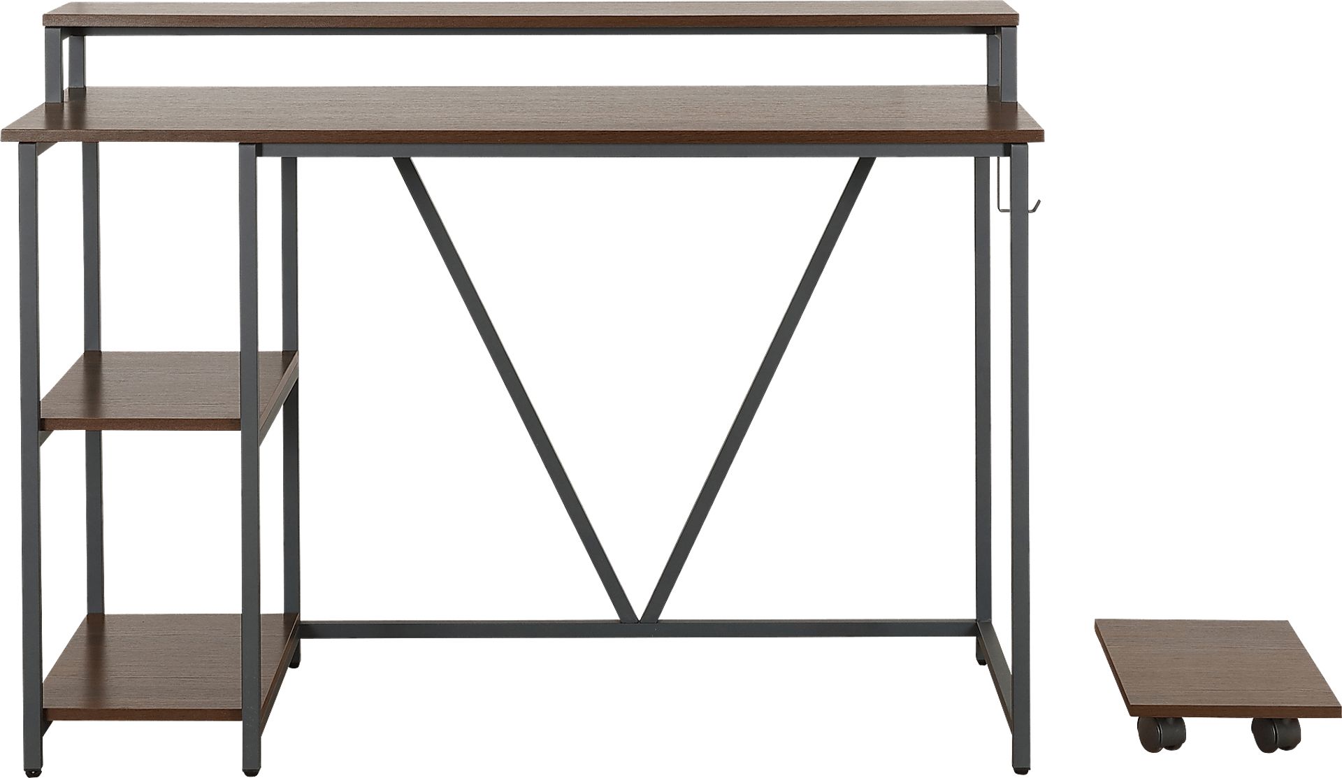 Lagadi Walnut Writing Desk - Image 9