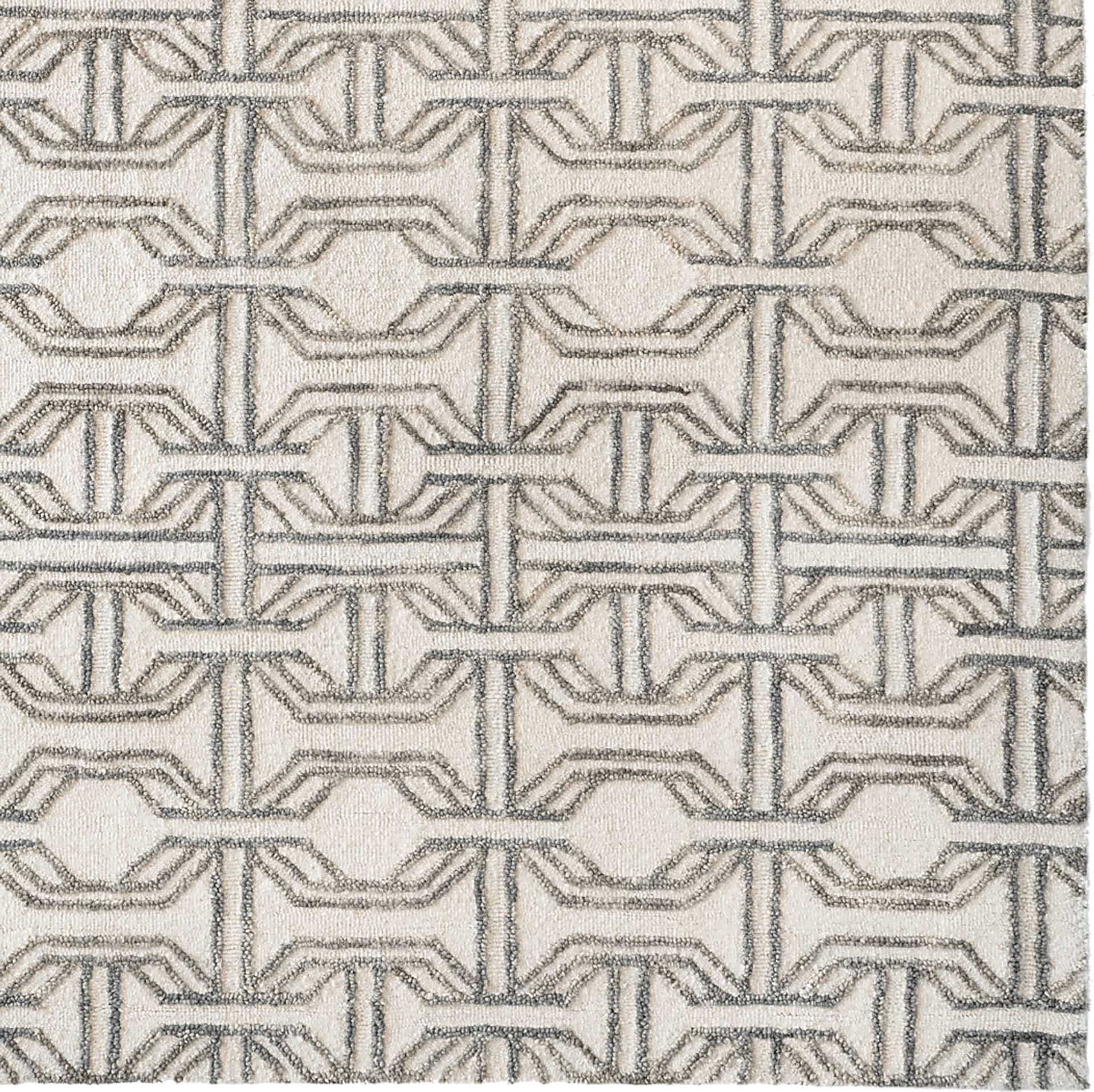 Lageo Ivory 5' x 8' Rug - Image 3