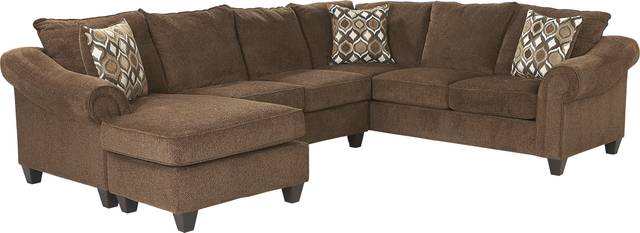 Lago Vista Chocolate 2 Pc Sectional - Thumbnail - Image 1