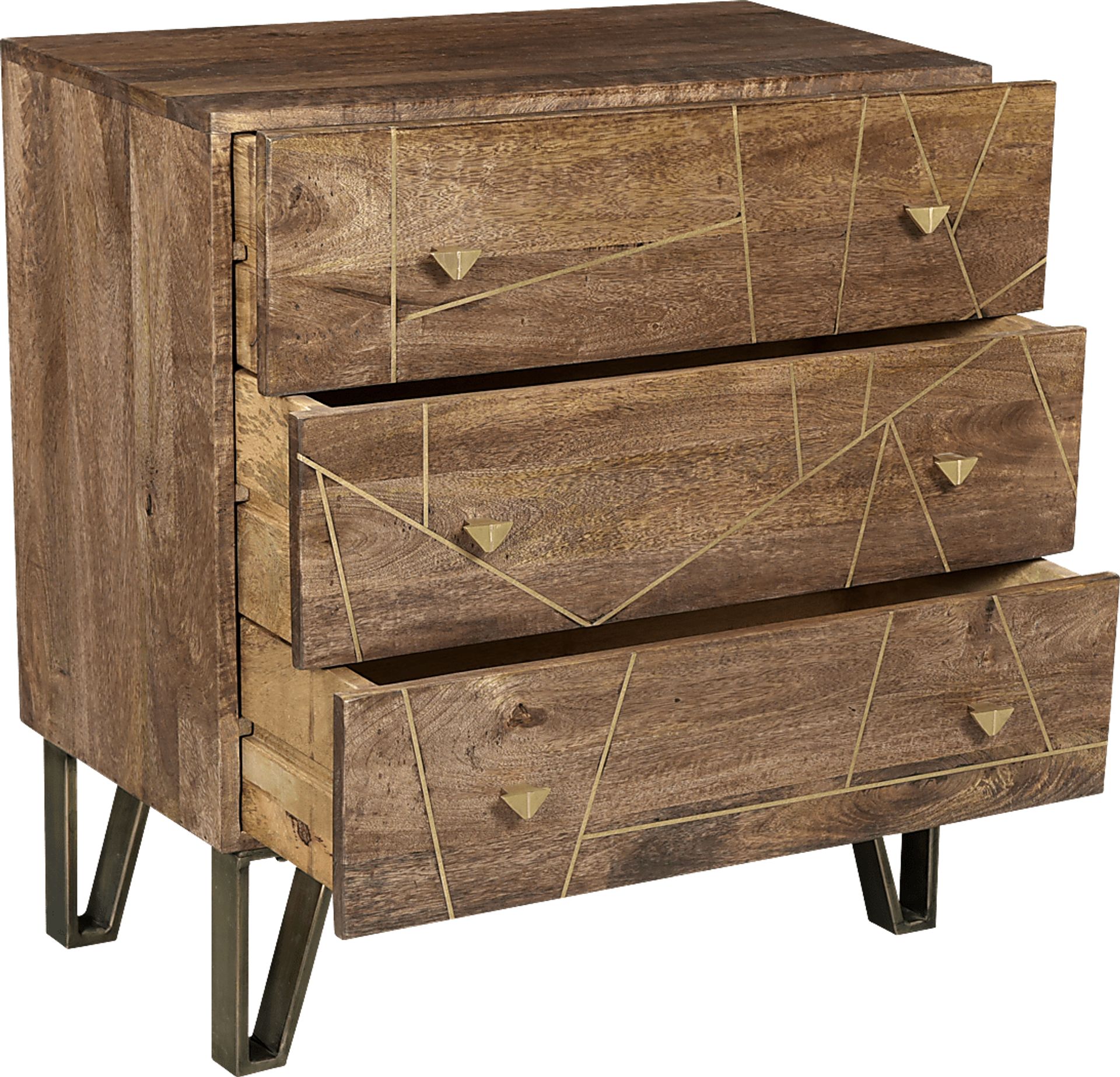 Lagonda Brown Accent Cabinet - Image 3