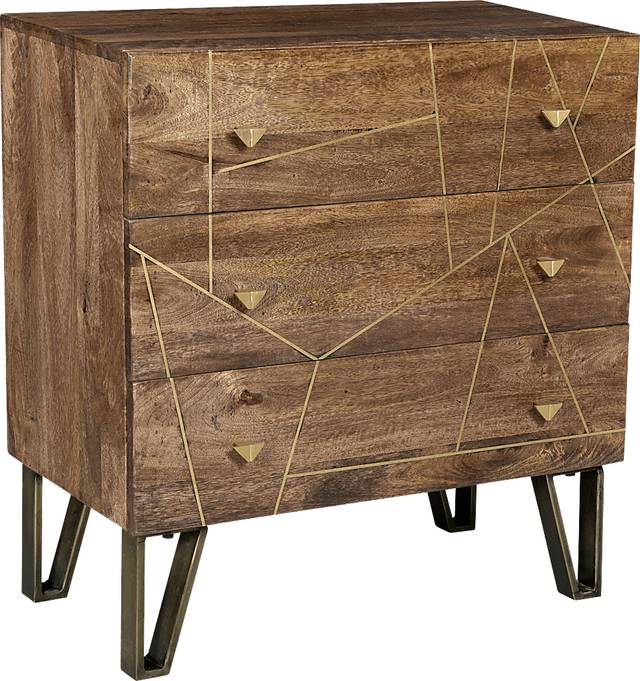 Lagonda Brown Accent Cabinet - Thumbnail - Image 1