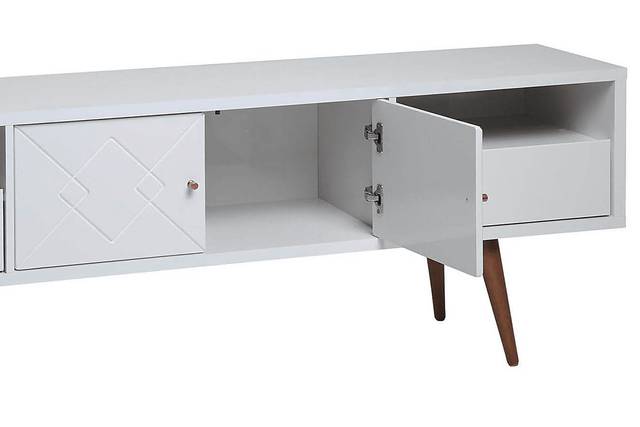 Lagonia White 71 In. Console - Thumbnail - Image 7
