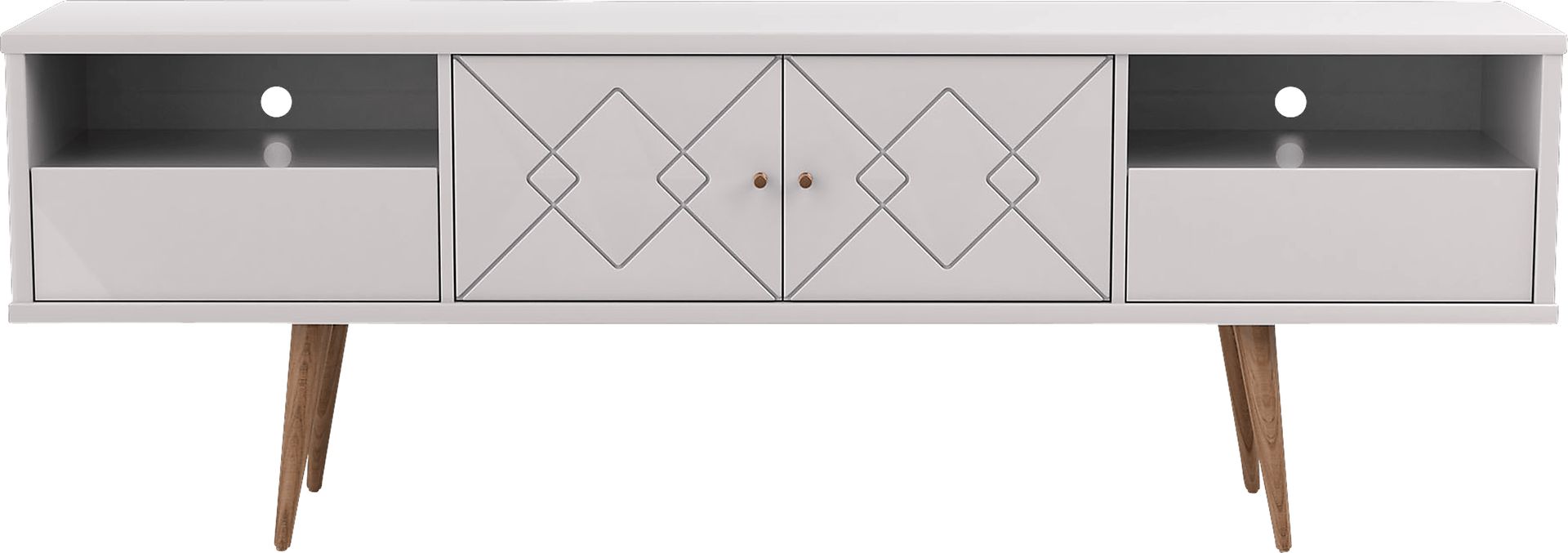 Lagonia White 71 In. Console - Image 1