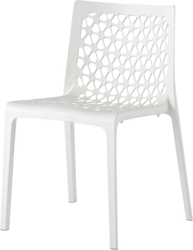 Lagoon Milan White Outdoor Dining Chair, Set of 2 - Thumbnail - Image 2