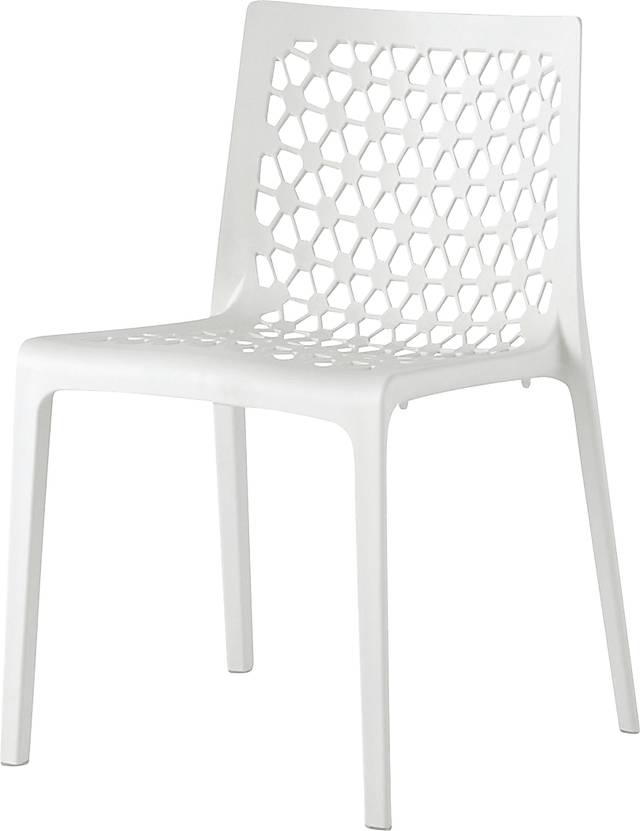 Lagoon Milan White Outdoor Dining Chair, Set of 2 - Thumbnail - Image 4