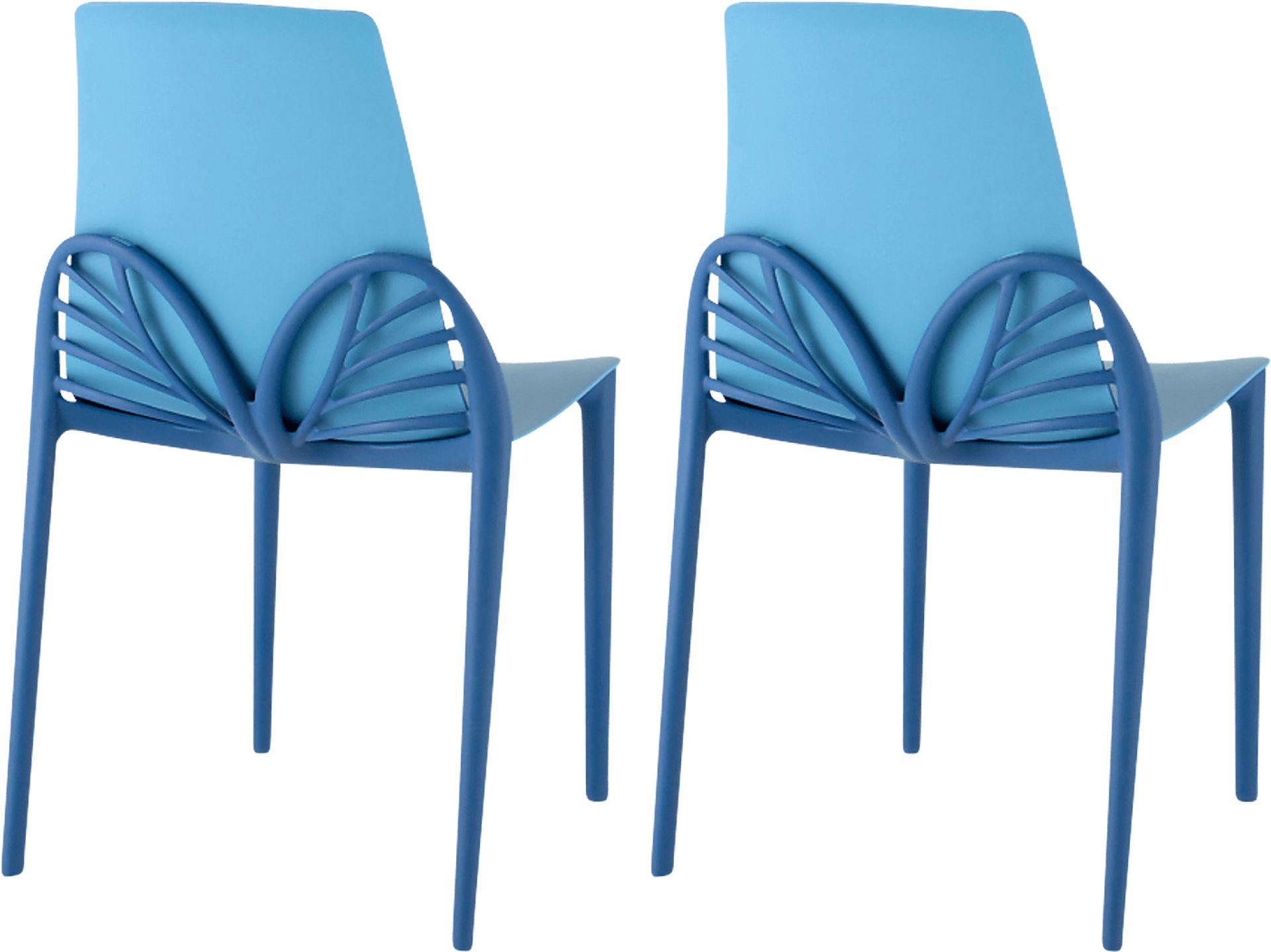 Lagoon Papillon Sky Outdoor Dinning Chair, Set of 2 - Image 1