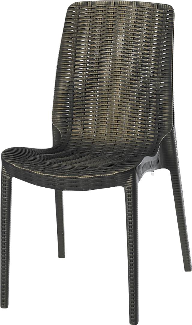 Lagoon Rue Bronze Outdoor Dining Chair, Set of 2 - Thumbnail - Image 2