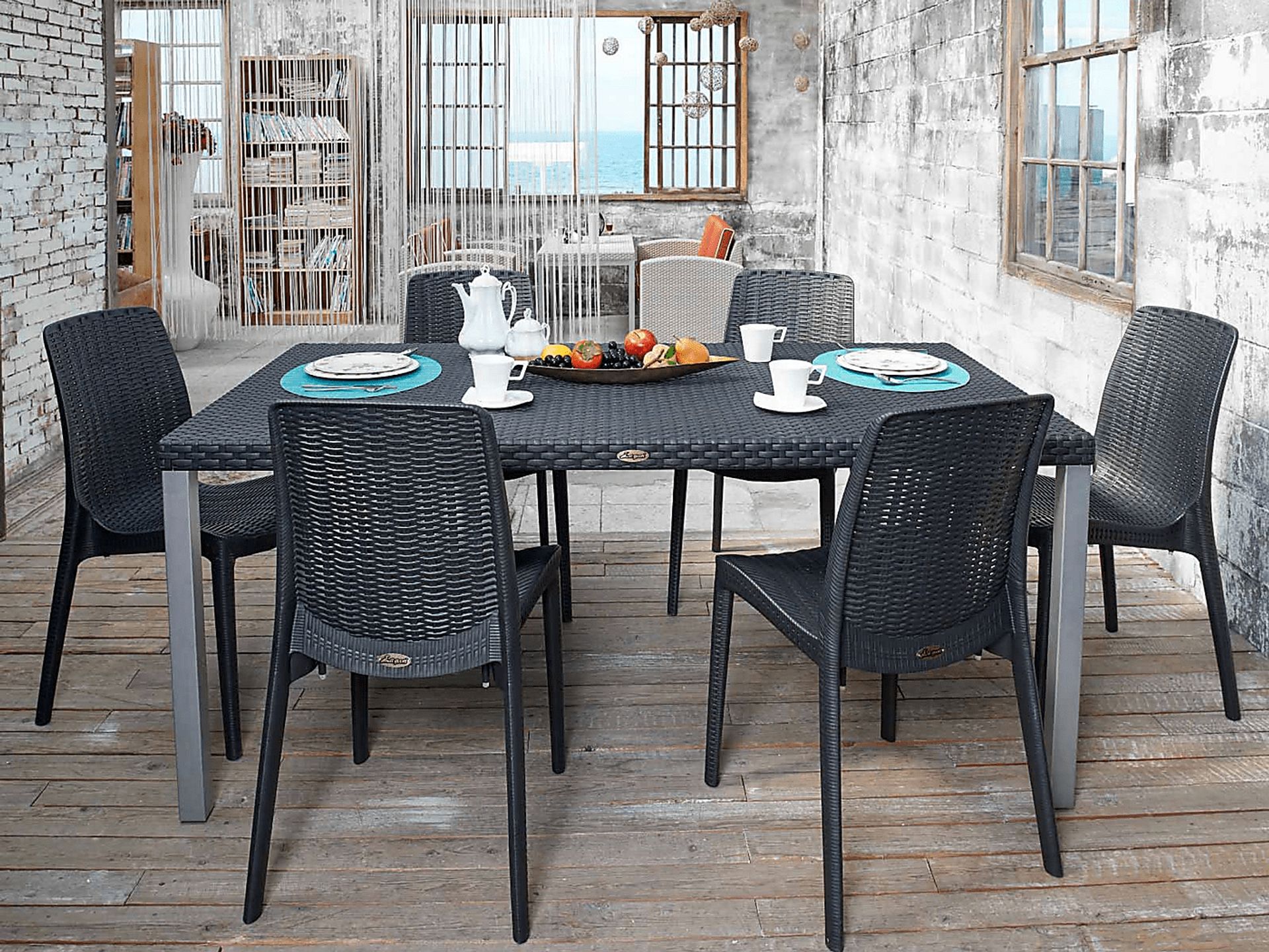 Lagoon Rue Brown Outdoor Dining Chair, Set of 2 - Image 4