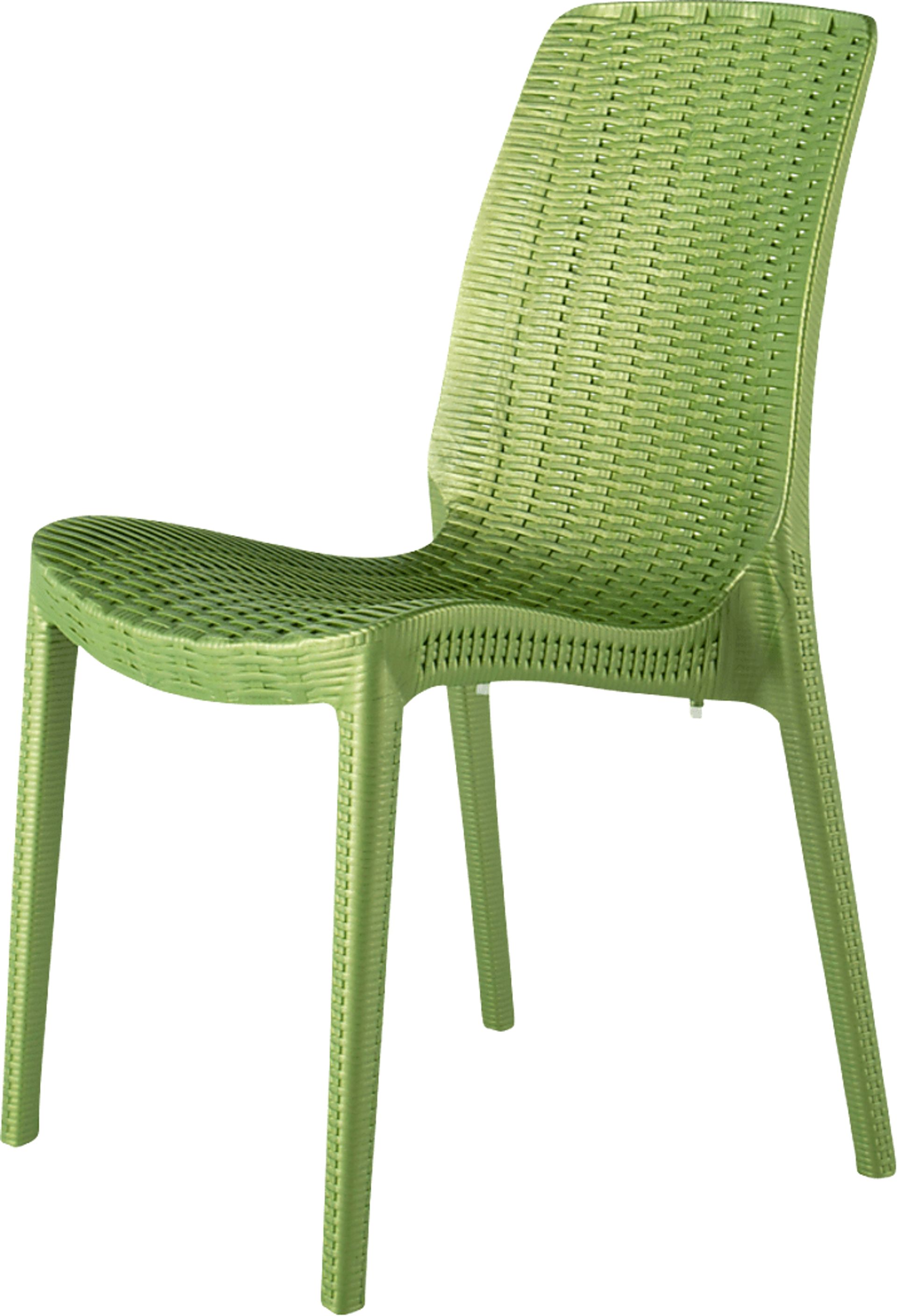 Lagoon Rue Green Outdoor Dining Chair, Set of 2 - Image 3