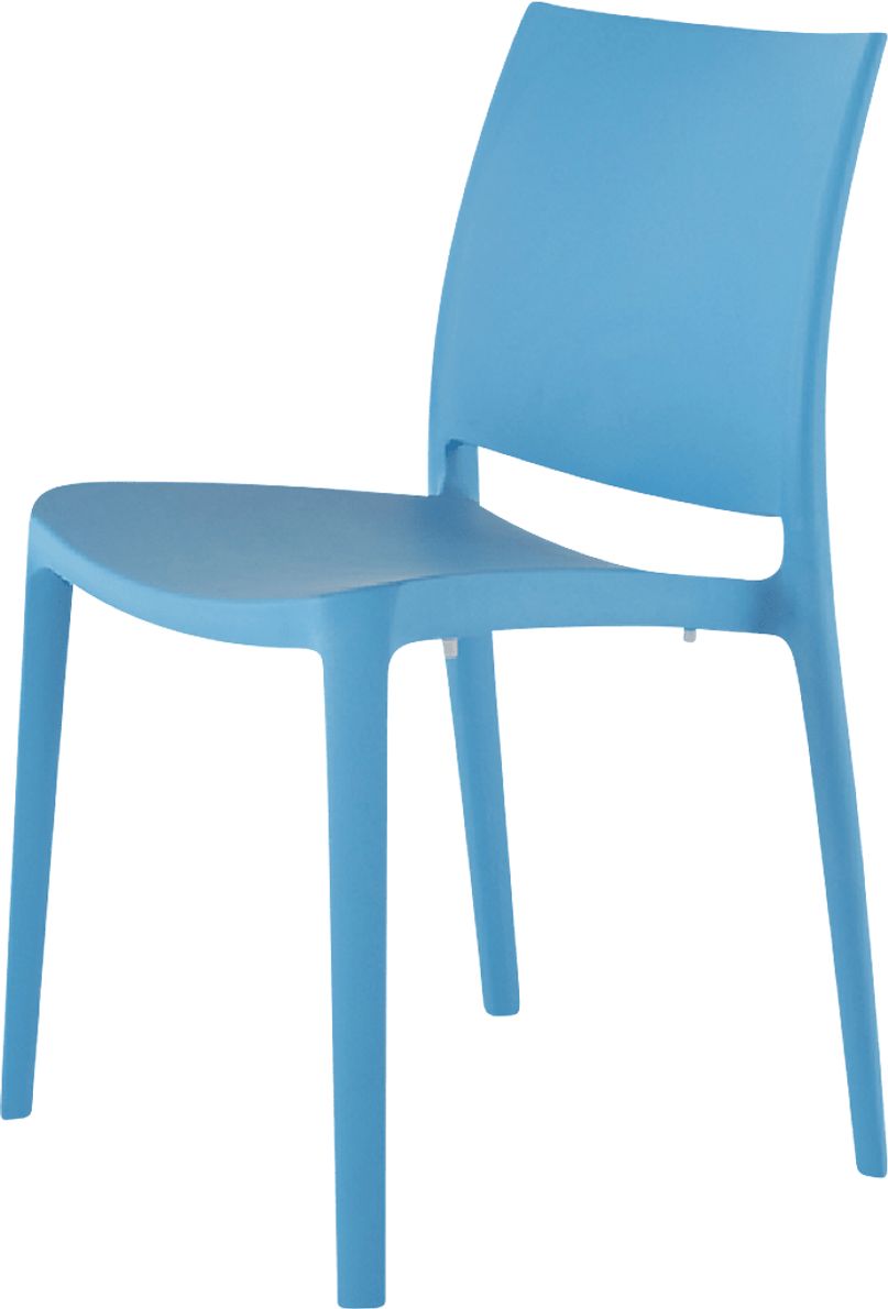 Lagoon Sensilla Blue Outdoor Dining Chair, Set of 2