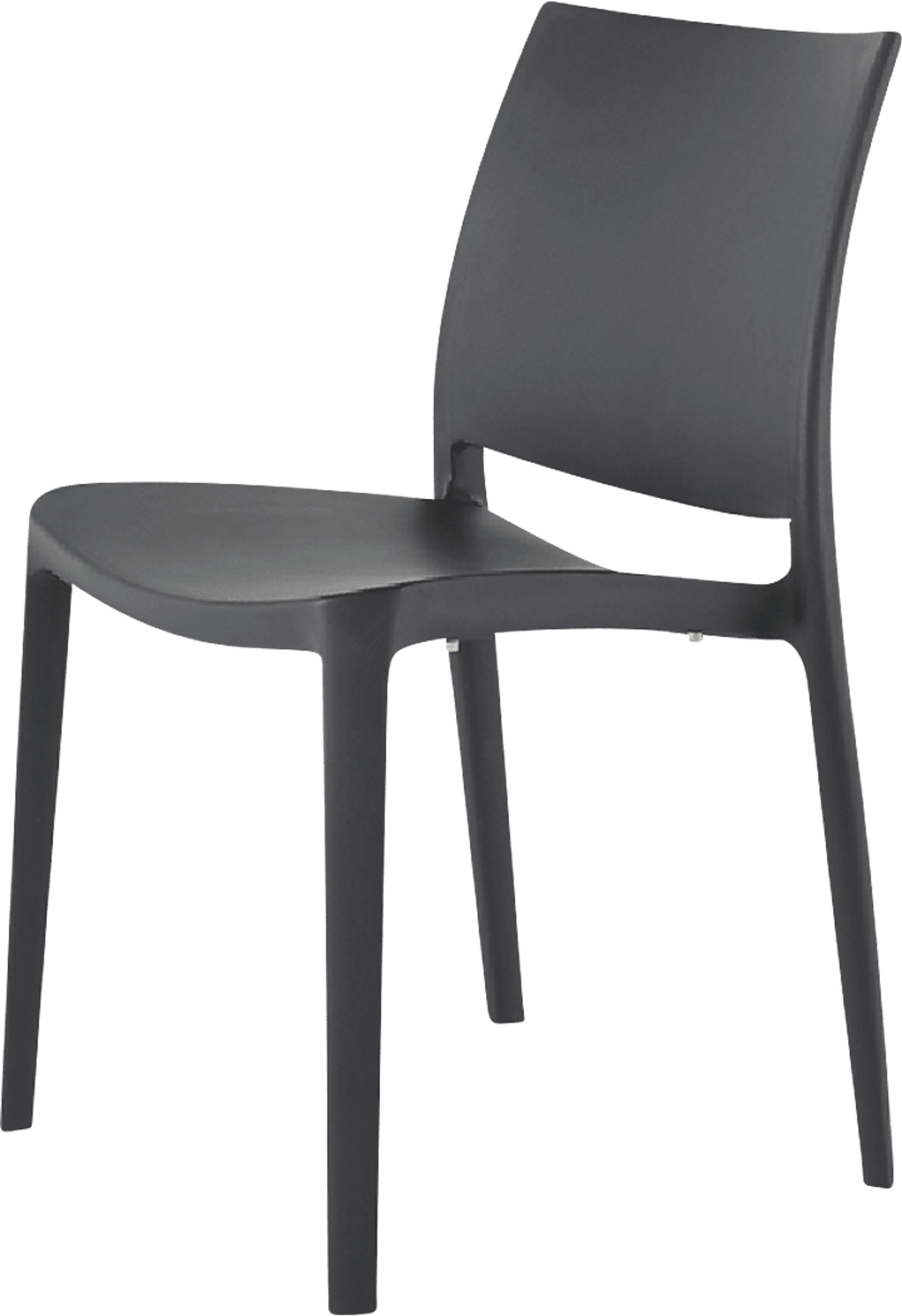 Lagoon Sensilla Dark Gray Outdoor Dining Chair, Set of 2 - Image 2