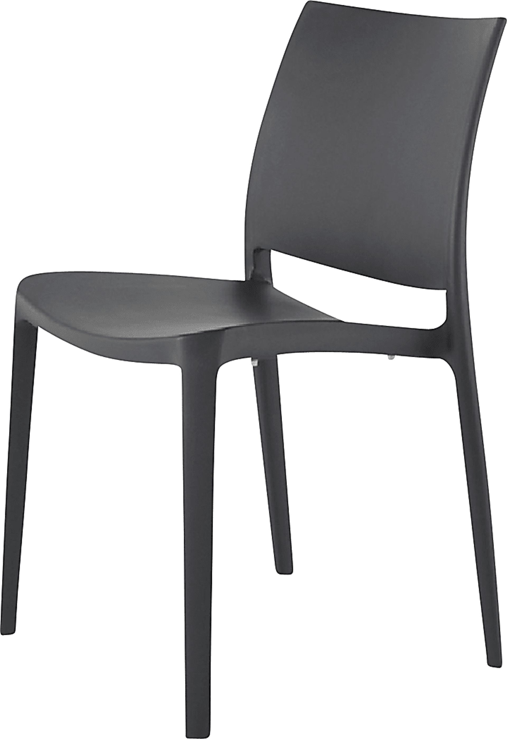 Lagoon Sensilla Dark Gray Outdoor Dining Chair, Set of 2 - Image 3