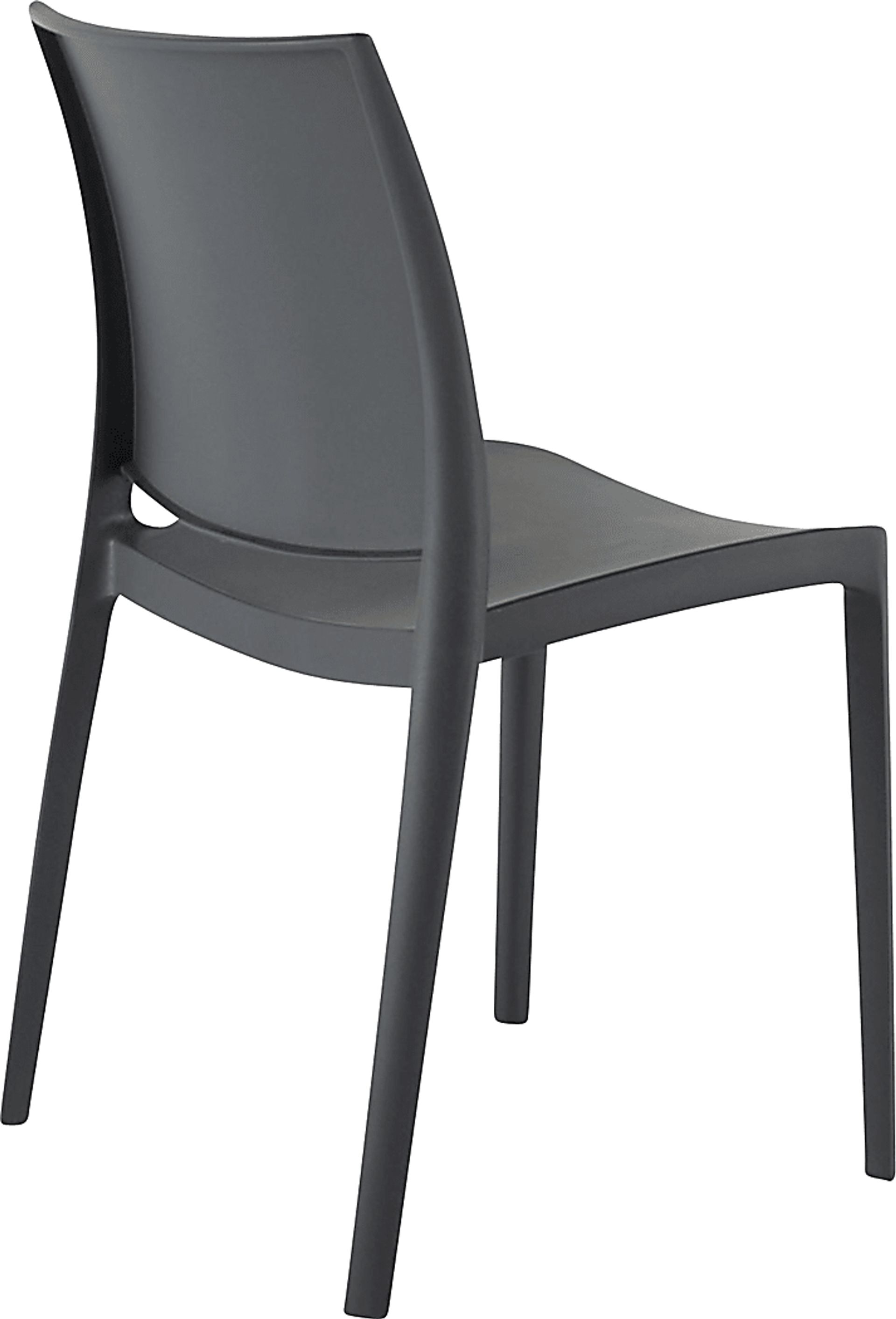 Lagoon Sensilla Dark Gray Outdoor Dining Chair, Set of 2 - Image 4