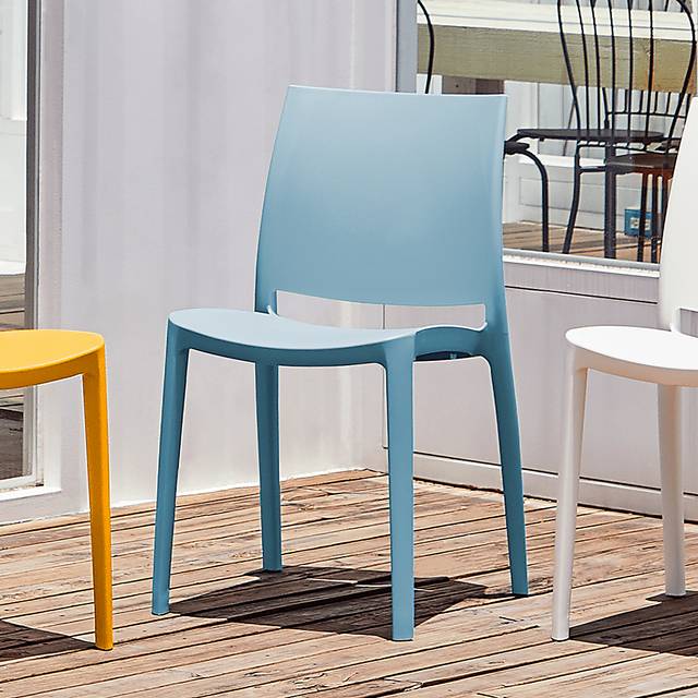 Lagoon Sensilla Light Blue Side Chair, Set of 2 - Thumbnail - Image 2